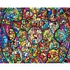 Cartoon Glass Painting-Paint By Numbers Acrylic Painting 50*40CM