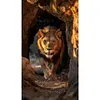 Diamond Painting-DIY Full Round Drill Lion(70*40 CM)