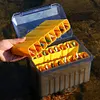 Plastic Fishing Box Minnow Squid Jig Hard Bait Container Hard Lure Sea Tool Case