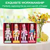 4Pcs Easter Bunny Nutcracker Cute Little Rabbit Pendant for Holiday Decoration