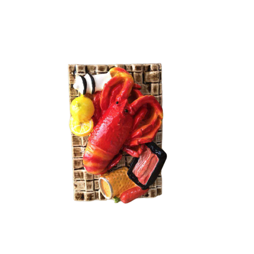 Seafood Party Fridge Magnet