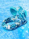 Beach Folding Hammocks PVC Floating Lounger Air Mattress for Swimming Pool Party