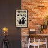 Warning - Wooden Signs - 20*30cm