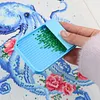 2-in-1 Diamond Painting Storage Containers Trays, Diamond Art Accessories Diamond Painting Trays with Lids Bead Storage Drill Disk