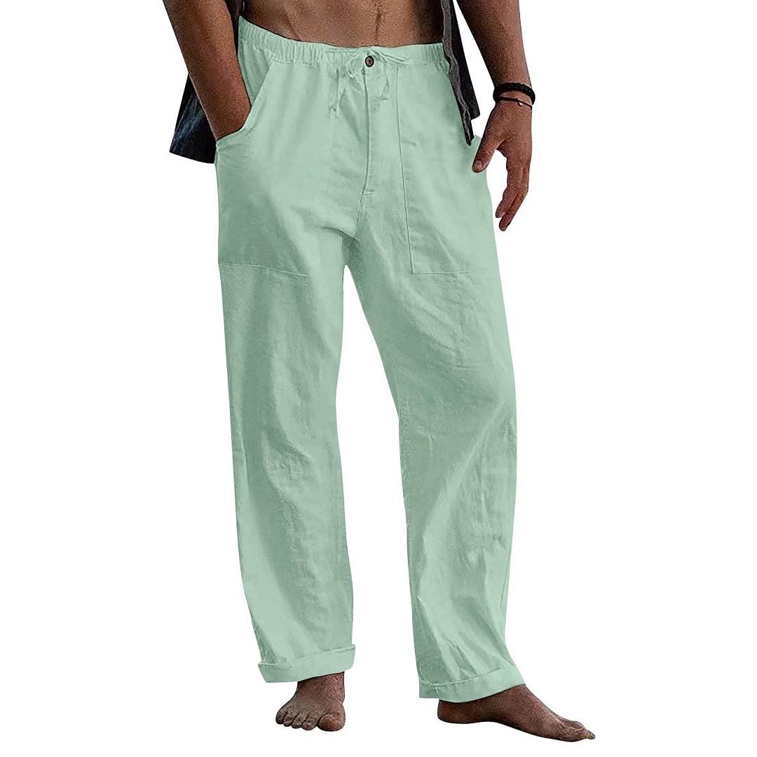 Men's beach casual loose-fitting pants