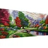 Ambilight-Full Embroidery 3 Strands 11CT Stamped Cross Stitch-131*66CM-Large Size