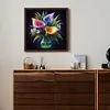 Luminous Flowers-Full Round Diamond Painting