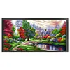 Ambilight-Full Embroidery 3 Strands 11CT Stamped Cross Stitch-131*66CM-Large Size