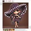 Diamond Painting-DIY Crystal Rhinestone Fashion Doll