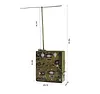 Retro old-fashioned telegraph radio transmitter model decoration ornaments