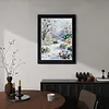 Diamond Painting-DIY Special Shaped Drill Pearl Painting Snow Scene(30x40cm)