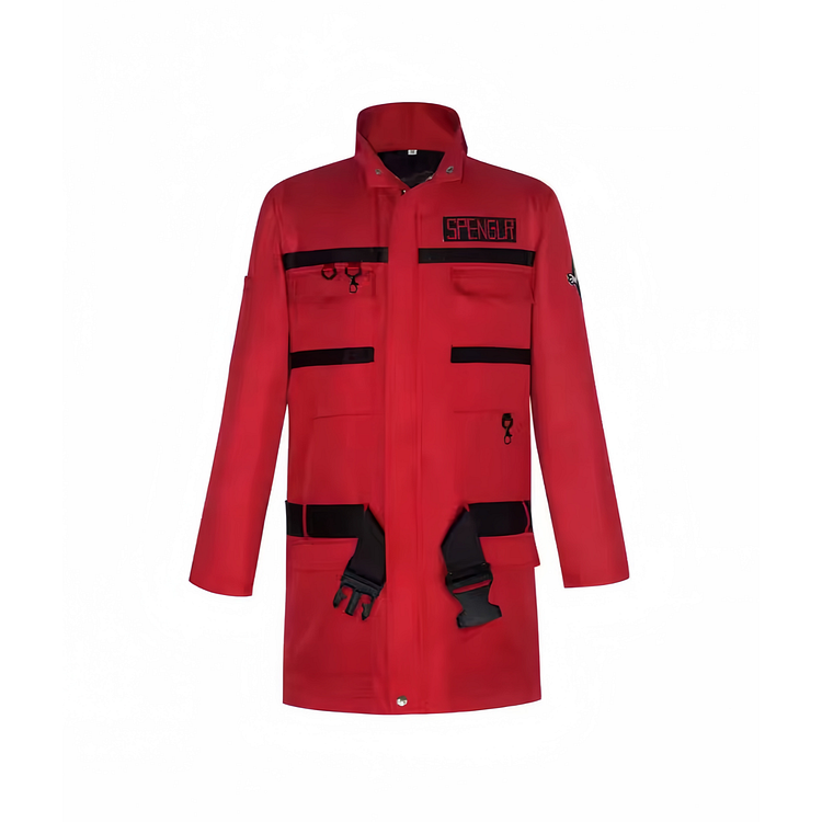 Ghostbusters: Frozen Empire Costume Paul Rudd Red Jacket Outfit 2024