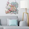 (US Local)Acrylic Special Shape Peacock 5D DIY Diamond Painting Dots Pendant for Window
