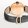 40 mm, movimiento autom&aacute;tico, oro rosa de 18 quilates, piel