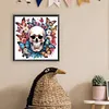 >SALE<5D DIY Partial Special Shaped Drill Butterfly Skull Diamond Painting 40x40cm