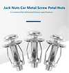 Jack Car Metal Screw🚔10pcs  ()