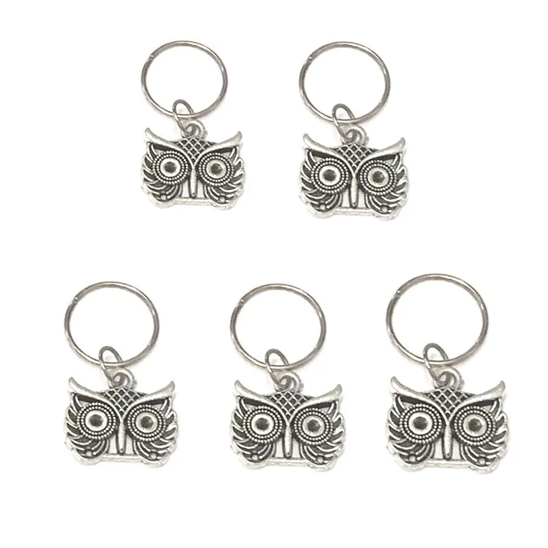 Hair Braid Coin Leaves Retro Colorful Beads Pendant Charms Rings Clip Headband for Pierced Hip-hop Braiders Leaves Accessories