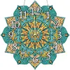 Diamond Painting Mandala Pendant Clock