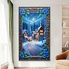 Diamond Painting -DIY Round Drill House(40x70cm)