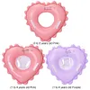 Heart Shape Baby Swim Ring Tube Leakproof Toddler Swimming Ring for Kids Toddles