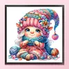 Weave Sweater - 11CT Stamped Cross Stitch - 45*45cm - Cartoon