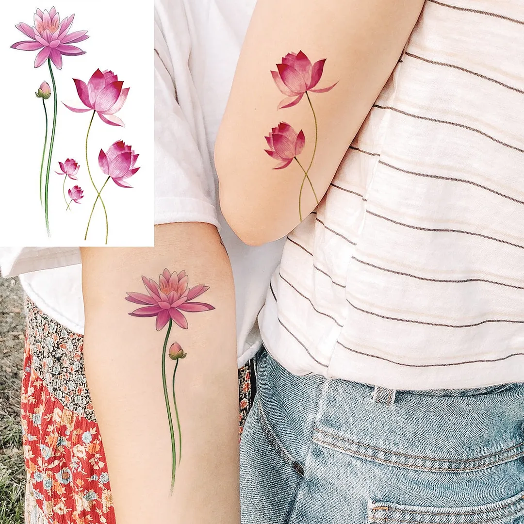 Realistic Swallow Temporary Tattoos For Women Men Whale Scorpion Wings Fake Tattoo Body Art Water Transfer Tatoos Sticker Wrist