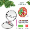 DIY Double Sided Special Shape Diamond Painting Compact Mirror Kit (Santa )