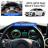 12.3" LCD Digital Cluster Instrument Speedometer For Mercedes C GLC W205 X253