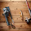 Portable Folding Fishing Rod Telescopic Fishing Pole with Reel Line Travel Rods