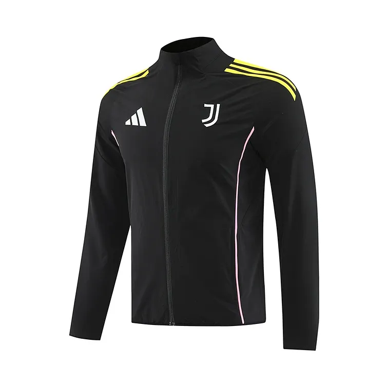Juventus 25/26 Windbreaker Jacket【Black】