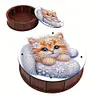 DIY Diamond Painting Handmade Storage Box Rhinestones Decorative Snack Case Kit