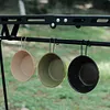 4Pcs 300ml Outdoor Sierra Bowl Stainless Steel Tableware for Backpacking Hiking