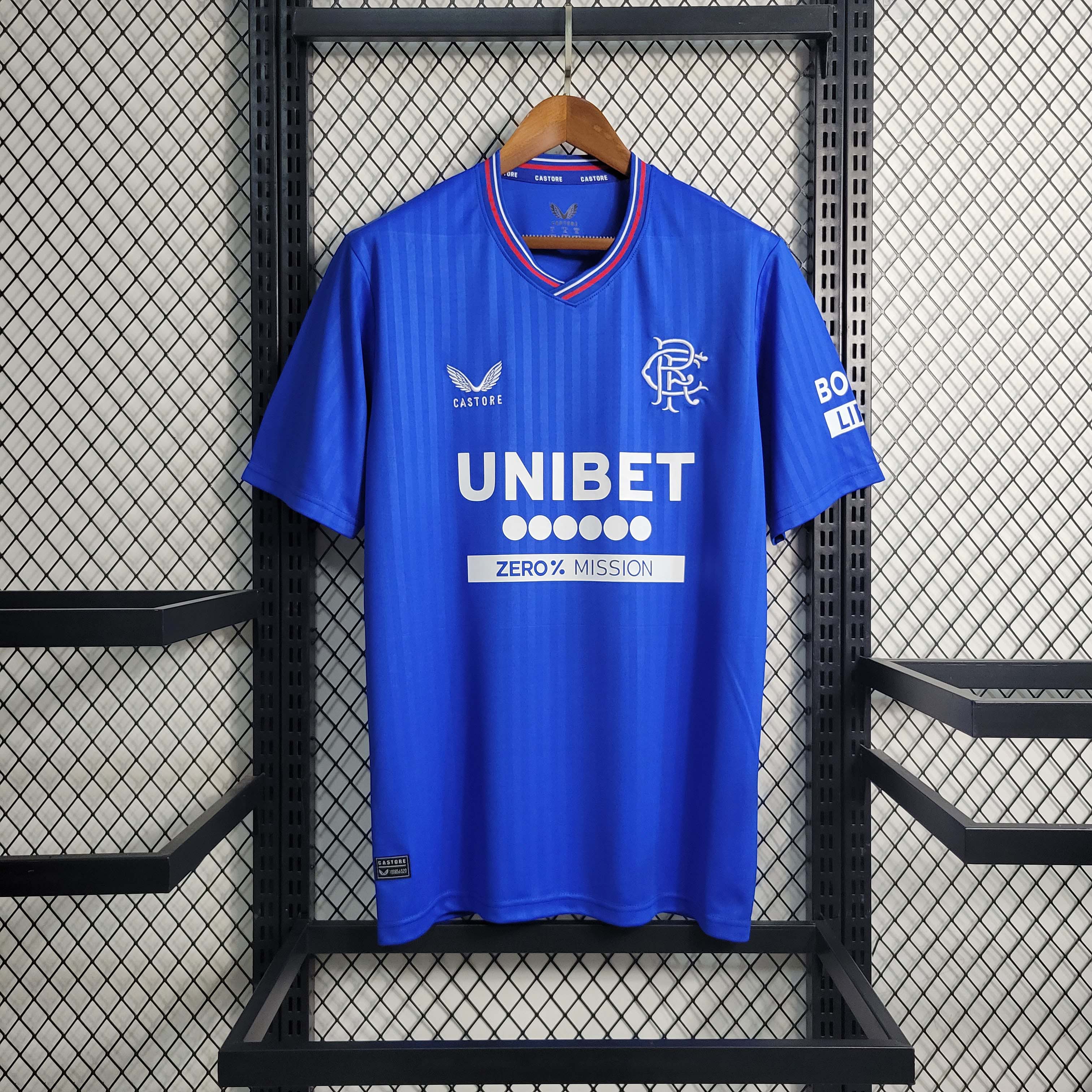 2023-2024 Rangers Home Football Shirt 1:1 Thai Quality