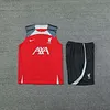 2024/2025 Liverpool Pre-match Training Red Jersey+Shorts  1:1 Thai Quality