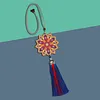 DIY Mandala Diamond Painting Drill Car Ornament Mosaic Bag Decor Pendant Kit