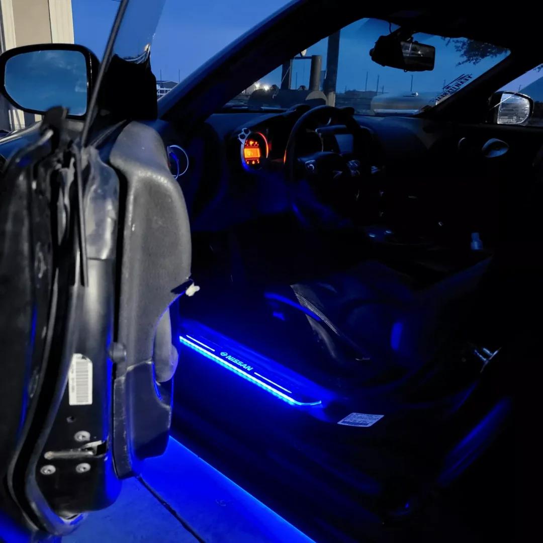 Car sensor-type colorful ambient pedal lights (Applicable to all models of the same series)