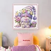 (US Local)Gnome - 9CT Partial Beaded Cross Stitch Kit(40x39cm)