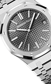 Silver 904L Steel Gray Dial - Automatic - 41mm