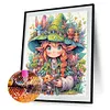 (US Local)Girl -Full Round Diamond Painting(40x50cm)