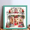 Christmas Shop - 11CT Counted Cross Stitch - 50*50cm - Xmas