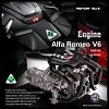 MOTORHELIX 2024 HEC ​​Exhibition Limited Edition Engine Engine Finished Model 1:18 Ornaments
