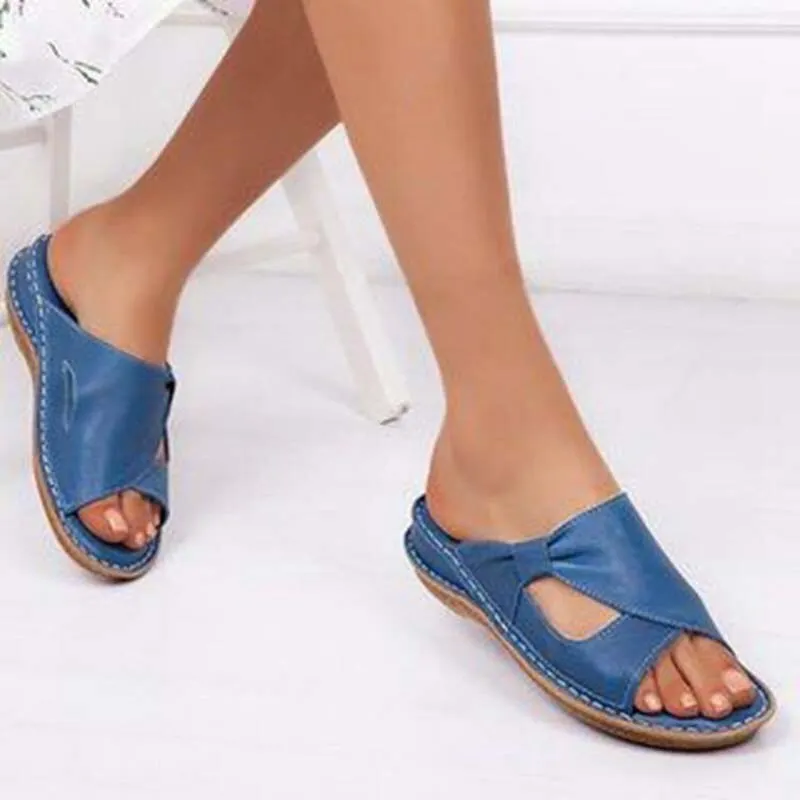 Women Sandals Retro Gladiator Summer Shoes For Women Flip Flops Fashion Beach Ladies Sandals Slippers Female Shoes Plus Size 43