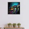 Sea Turtle-Paint by Numbers Acrylic Painting 40*40CM(HOT)