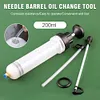200ml/500ml Car Fluid Extractor Portable Syringe Type Plastic Kit for Automobile