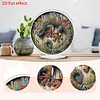 Lizard Acrylic DIY Diamond Painting Clock Kit 5D Diamond Art Clock