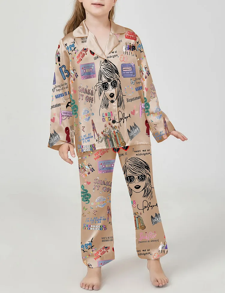 Eras Tour Cute Kid's Pajama Set