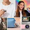 Thumb-sized Flip Screen Mini Camera - Digital Retro CCD High-Definition Portable Small Camera for Students and Campuses