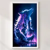 (US Local)Wolf -11CT Stamped Cross Stitch Kit(40x70cm)