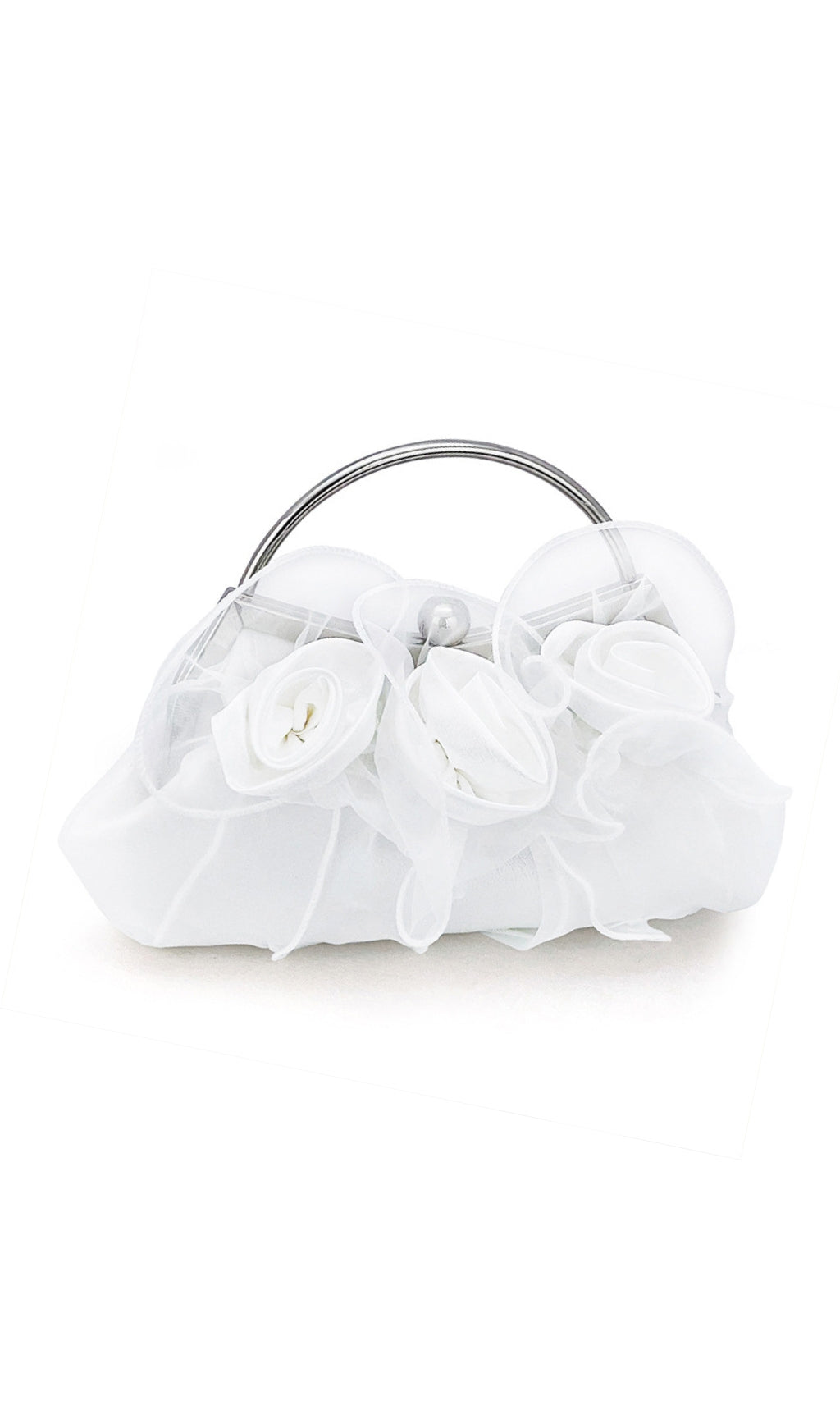 Anamika Flower Embellished Clutch Flowering Girl