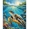 (Multi-Style) Marine Life-11CT Stamped Cross Stitch  40*50cm/15.75*19.69in